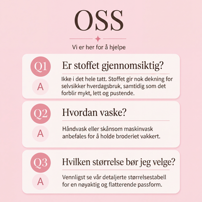 Kjole med bølget V-hals og hullmønster for kvinner