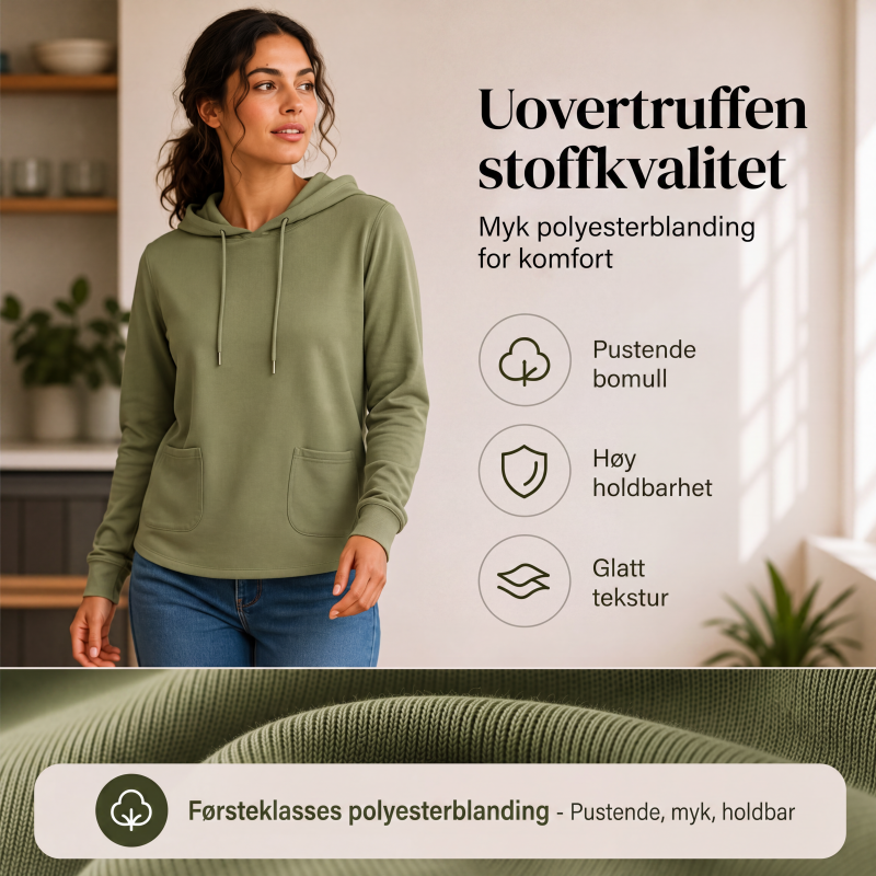 Uformell damegenser med snøring og lommer