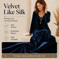Elegant maxi-kjole med lange ermer for damer