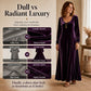 Elegant maxi-kjole med lange ermer for damer