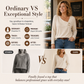 ✨Spesialtilbud: 50 % rabatt! Stilig asymmetrisk topp med V-hals for damer