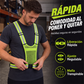 🦺✨ Refleksvest med høy synlighet – Praktisk lomme, behagelig passform og full sikkerhet for løping både dag og natt 🌙🏃‍♂️