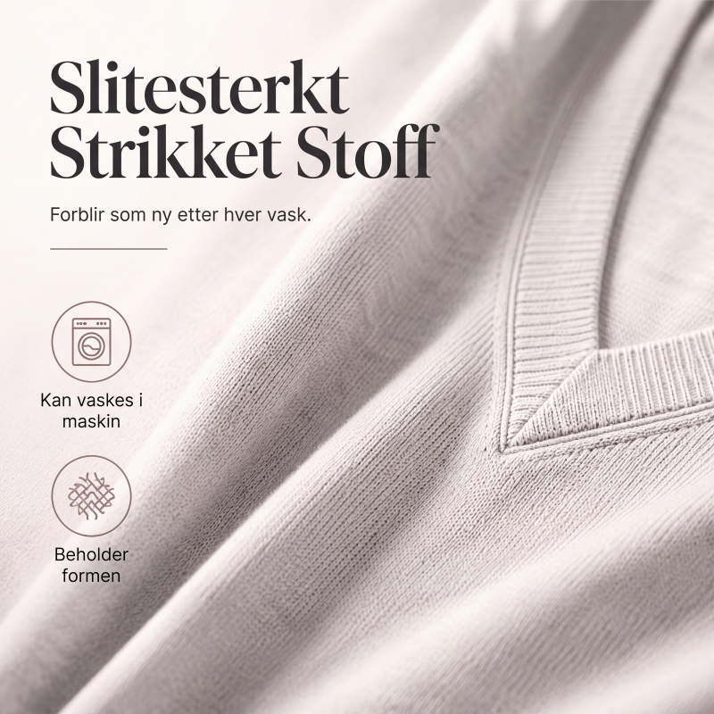 Figursnygg V-halset midikjole