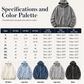 🎁💥Relaxed zip-jakke med hette for damer