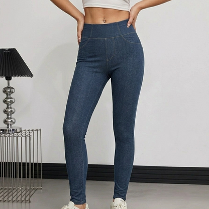 Leggings med høy midje og rumpeheving for kvinner