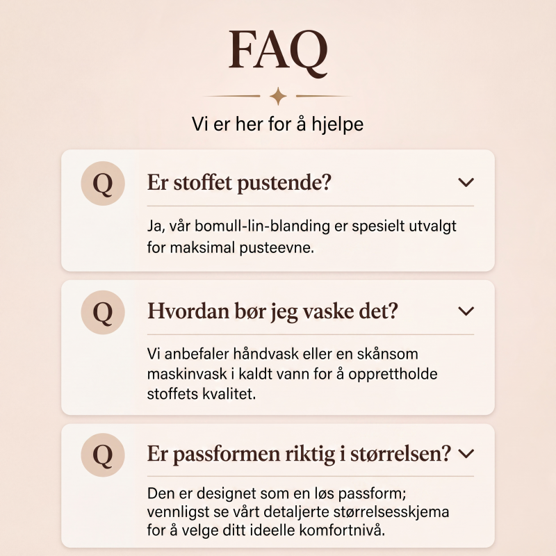 Løstsittende asymmetrisk kjole med V-hals for kvinner