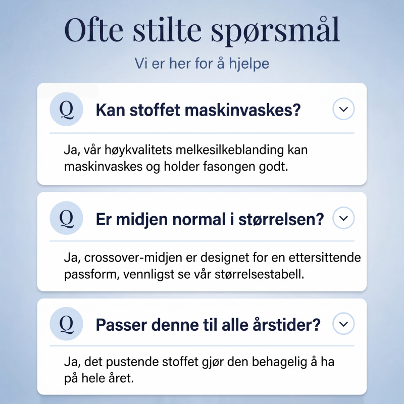 Elegant midi-kjole med V-hals for kvinner