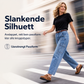 Uformelle rettbens jeans for kvinner