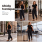 Uformelle rettbens jeans for kvinner