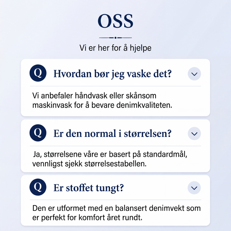 Dobbeltradet denimjakke med volanger for kvinner