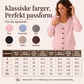 Dame fritidsjakke med vattert design og knapper