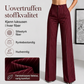 Stripete vide bukser med høy midje for kvinner