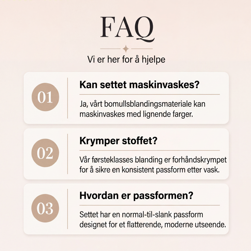 2-delt sett med teksturert jakke og bukser for menn