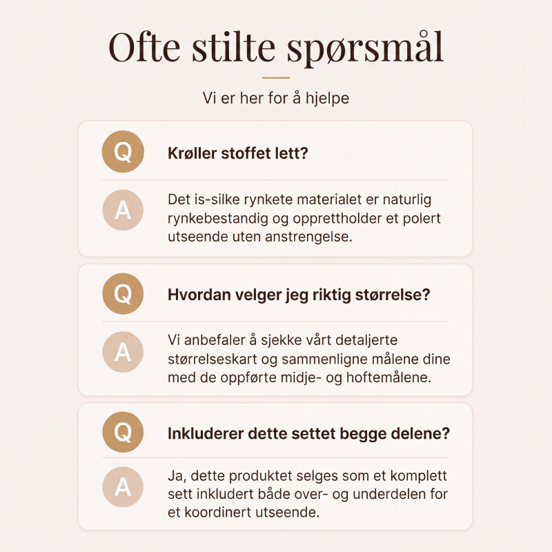 Løse, flytende videbensbukser for kvinner