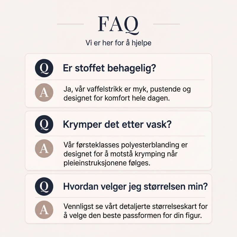 Herre waffelstrikket langermet Henley-skjorte