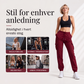 Cargobukser med snøring i midjen for kvinner, casual stil
