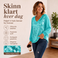 Elegant V-hals-topp med paljetter for kvinner