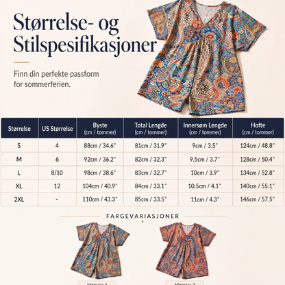 Dameavslappet feriedrakt