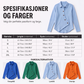 Strikket topp for kvinner med ujevn kant og knapper