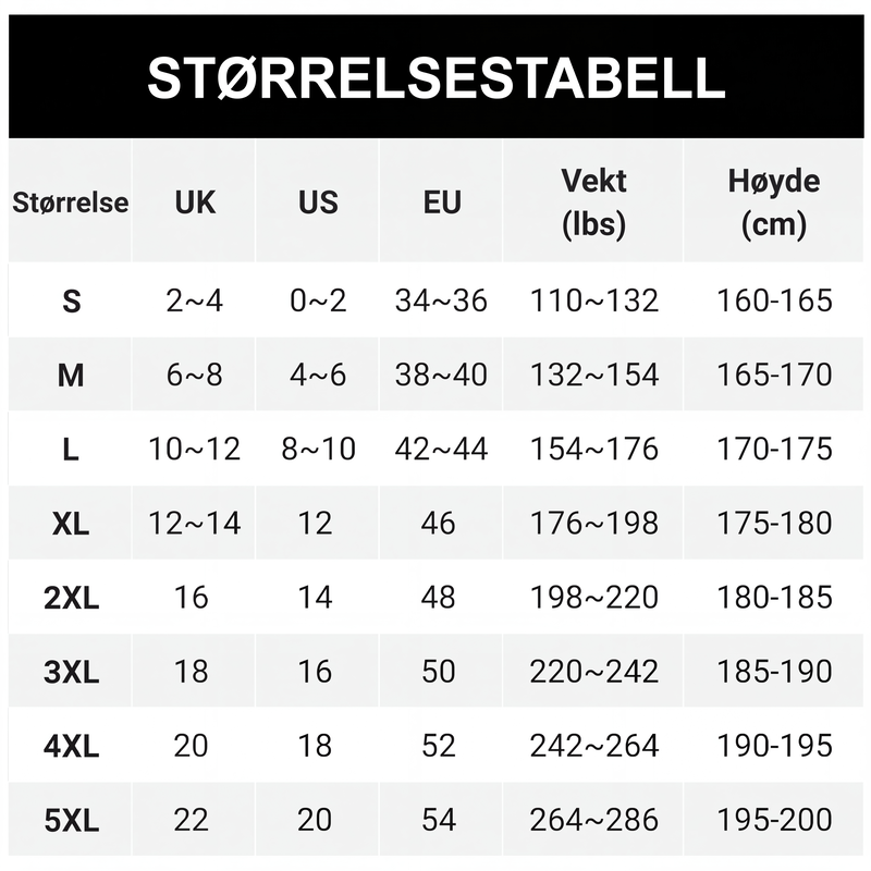 Avslappet skjorte- og buksesett for menn i store størrelser