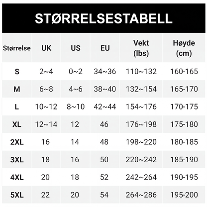 Avslappet skjorte- og buksesett for menn i store størrelser
