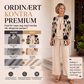 Elegant trykt 3-delt sett for kvinner
