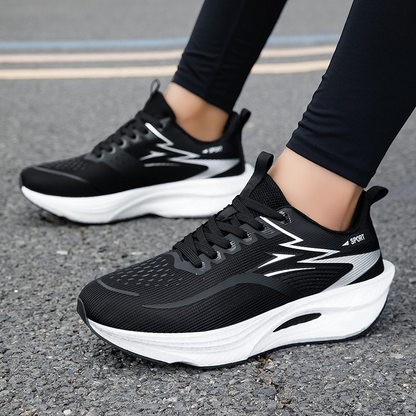 👟🔥 Pustende løpesko i mesh med støtdemping – lette, komfortable og perfekte for løping og trening 🏃 Gratis frakt