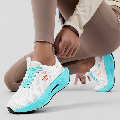 👟🔥 Pustende løpesko i mesh med støtdemping – lette, komfortable og perfekte for løping og trening 🏃 Gratis frakt