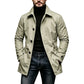 Vanntett trenchcoat i middels lengde for menn