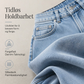 Dame uformelle høyt midje vide jeans