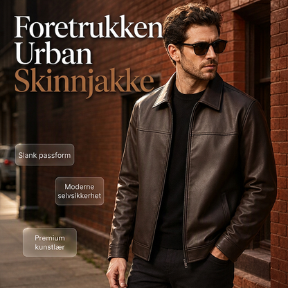 Raffinert urban skinnjakke