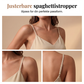 Dames uformell jumpsuit med V-hals og tynne stropper
