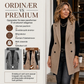 Dobbeltspent blazer-vest for kvinner