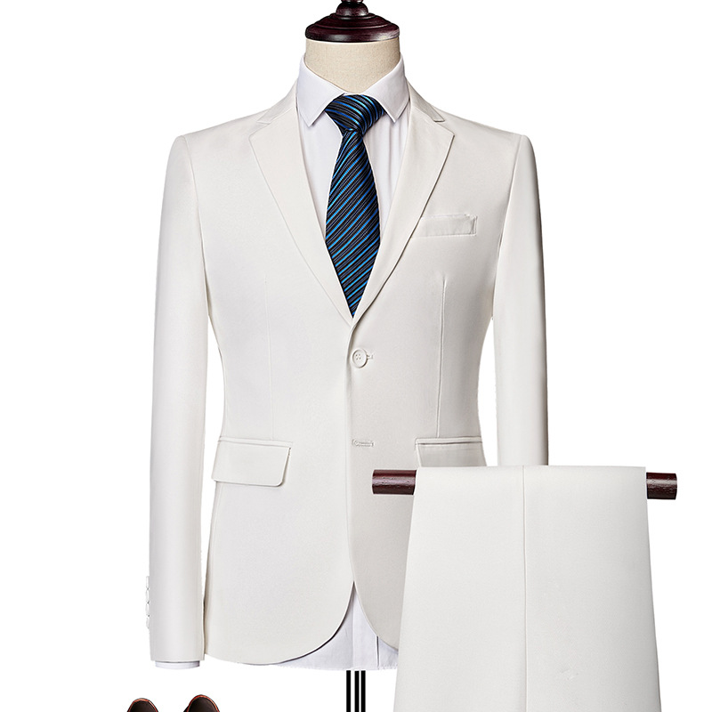 ✨👔50 % RABATT + GRATIS FRAKT🔥 2-delt herredress i moderne passform