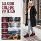 Vanntette, sklisikre snøstøvler for kvinner