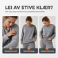 2-delt sett med uformell genser og joggebukser for kvinner