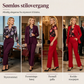 Elegant 3-delt kontordrakt for kvinner