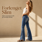 Damejeans med høy midje, retro utføring og utslåtte ben