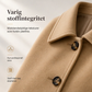 Elegant, figurkledet enkeltspent kåpe for kvinner