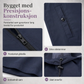 Herrejakke med hette, slim fit, vindtett