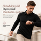 Menns uformell genser med lang erme og pullover