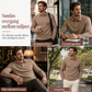 Menns uformell genser med lang erme og pullover
