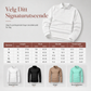 Menns uformell genser med lang erme og pullover