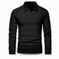 Menns uformell genser med lang erme og pullover