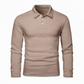 Menns uformell genser med lang erme og pullover