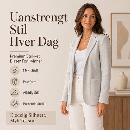 Uformell åpen blazer for kvinner