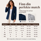 Uformell åpen blazer for kvinner