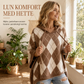 Uformell rutete hettegensermer for kvinner