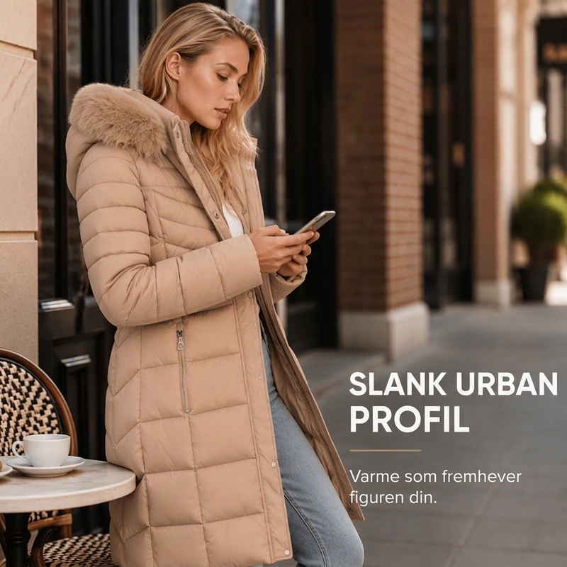 Varmeforsterket vinterparka