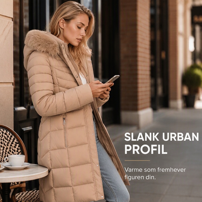 Varmeforsterket vinterparka